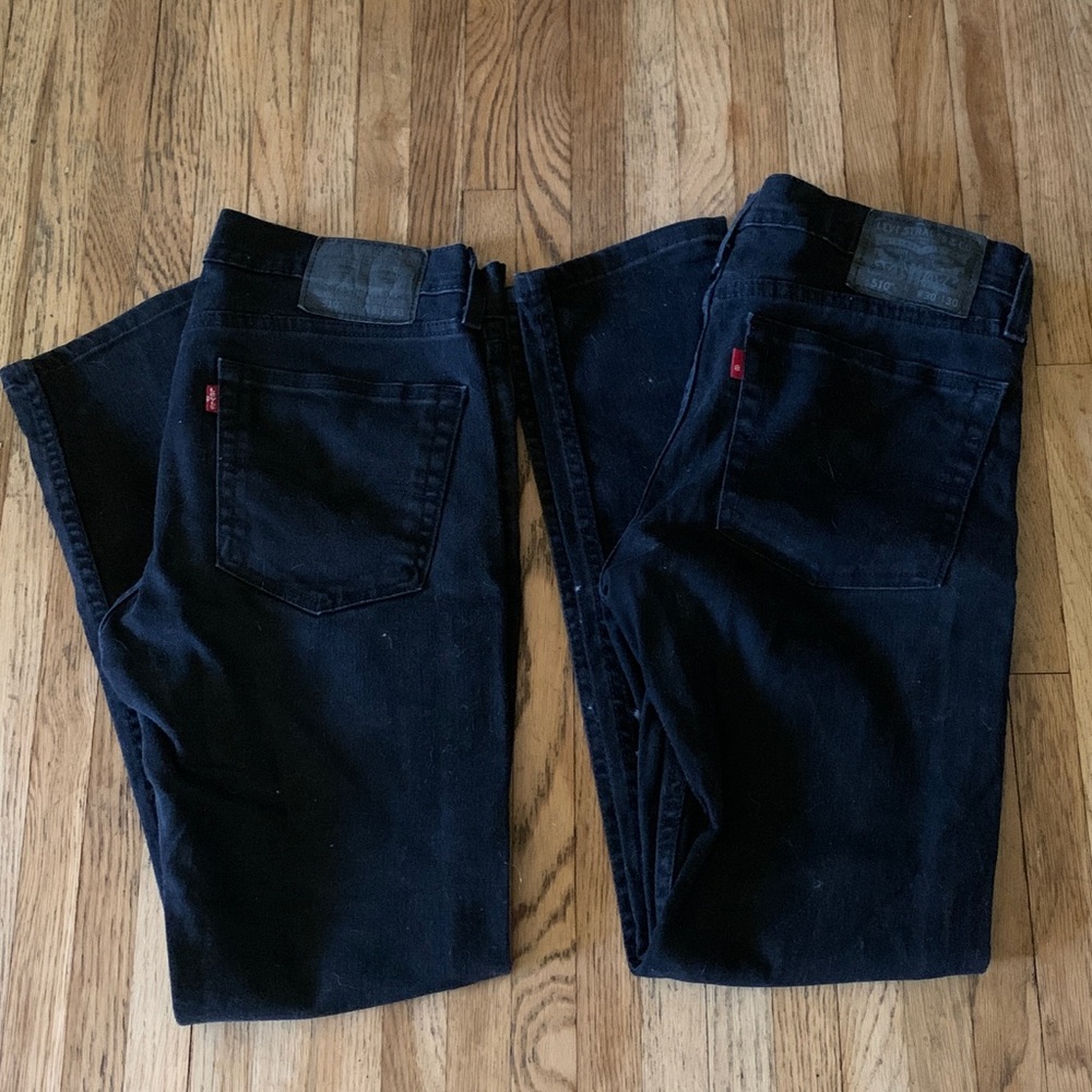 Levi’s 510 Black Denim Jeans Set of 2